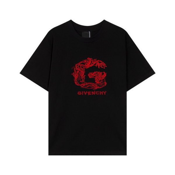 designer,replica,clothing,fake,1:1,lv,luxury,high quality 23/Givenchy men’s new round neck short-sleeved T-shirt
