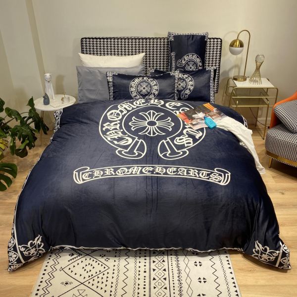 designer,replica,clothing,fake,1:1,lv,luxury,high quality ChromeHearts new four-piece set