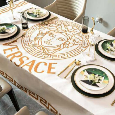 designer,replica,clothing,fake,1:1,lv,luxury,high quality Versace new cotton linen tablecloth