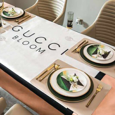 designer,replica,clothing,fake,1:1,lv,luxury,high quality Gucci new cotton and linen tablecloth