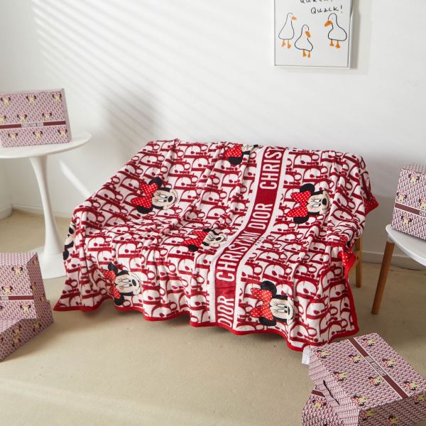 designer,replica,clothing,fake,1:1,lv,luxury,high quality Dior new multifunctional blanket