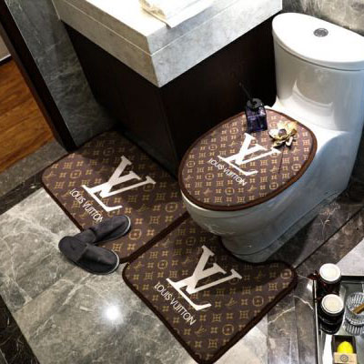 designer,replica,clothing,fake,1:1,lv,luxury,high quality L* new bathroom three-piece set