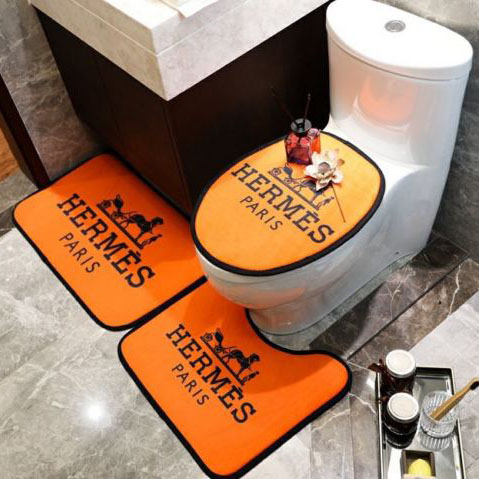 designer,replica,clothing,fake,1:1,lv,luxury,high quality Hermes new bathroom three-piece set