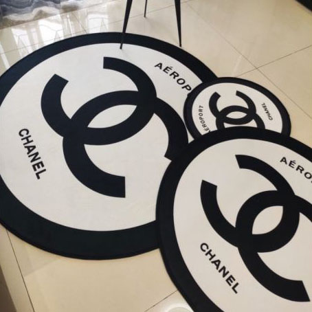 designer,replica,clothing,fake,1:1,lv,luxury,high quality C* new round hard floor mat