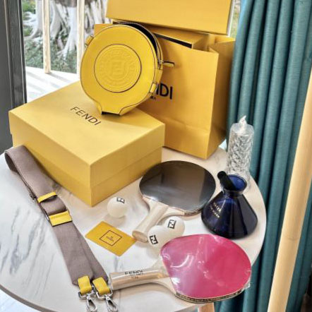 designer,replica,clothing,fake,1:1,lv,luxury,high quality Fendi table tennis racket set