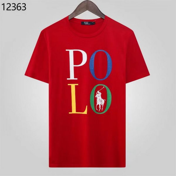 designer,replica,clothing,fake,1:1,lv,luxury,high quality 23/POLO men’s new round neck short-sleeved T-shirt