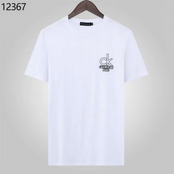 designer,replica,clothing,fake,1:1,lv,luxury,high quality 23/Calvin Klein men’s new round neck short-sleeved T-shirt