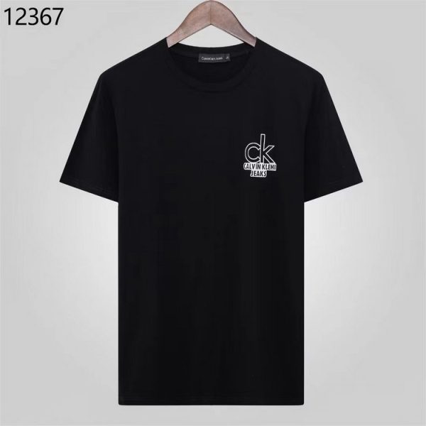 designer,replica,clothing,fake,1:1,lv,luxury,high quality 23/Calvin Klein men’s new round neck short-sleeved T-shirt