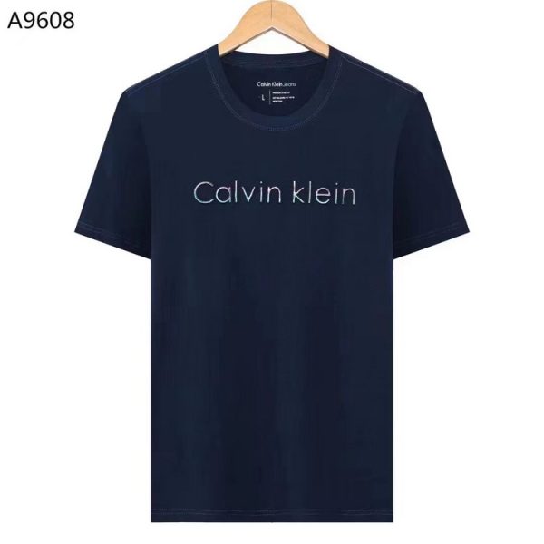 designer,replica,clothing,fake,1:1,lv,luxury,high quality 23/Calvin Klein men’s new round neck short-sleeved T-shirt