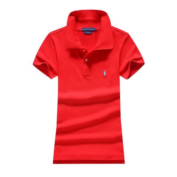 designer,replica,clothing,fake,1:1,lv,luxury,high quality 23/POLO women’s new lapel short-sleeved T-shirt