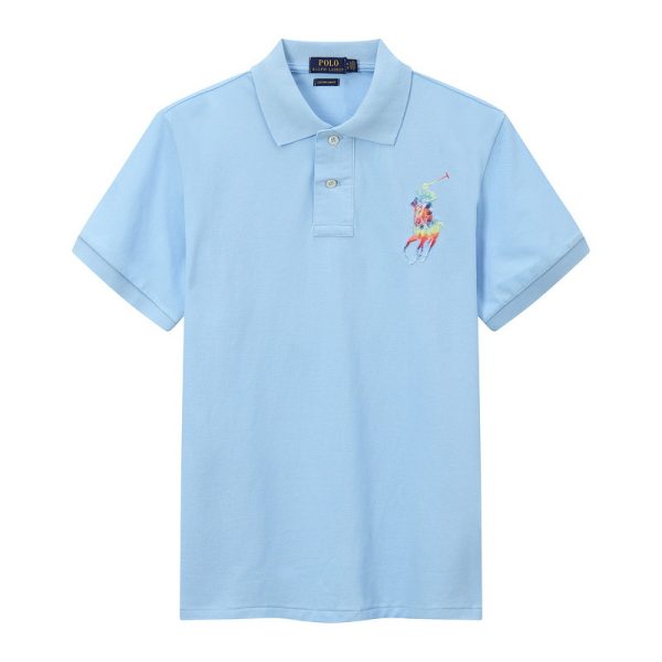 designer,replica,clothing,fake,1:1,lv,luxury,high quality 23/POLO men’s new lapel short-sleeved T-shirt
