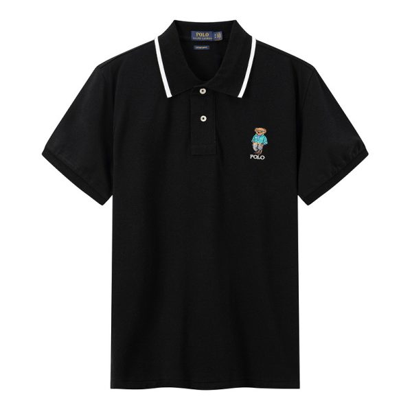 designer,replica,clothing,fake,1:1,lv,luxury,high quality 23/POLO men’s new lapel short-sleeved T-shirt
