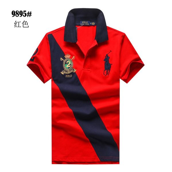 designer,replica,clothing,fake,1:1,lv,luxury,high quality 23/POLO men’s new lapel short-sleeved T-shirt