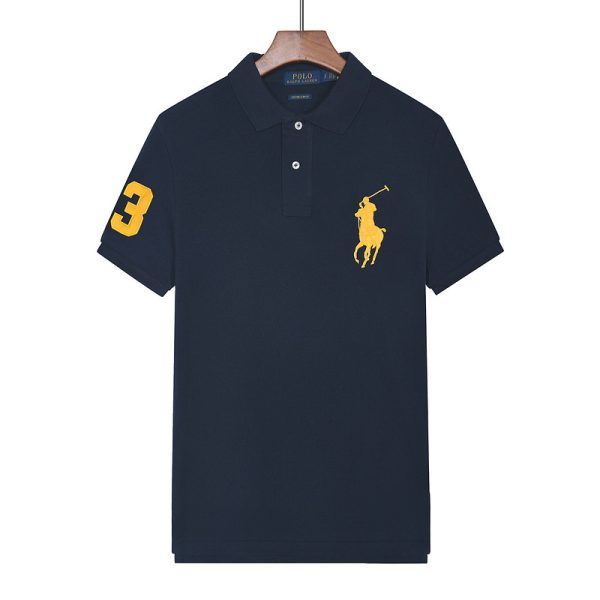designer,replica,clothing,fake,1:1,lv,luxury,high quality 23/POLO men’s new lapel short-sleeved T-shirt