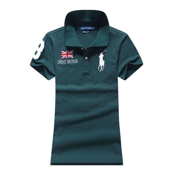 designer,replica,clothing,fake,1:1,lv,luxury,high quality 23/POLO women’s new lapel short-sleeved T-shirt