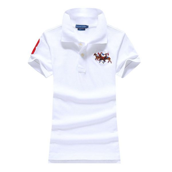 designer,replica,clothing,fake,1:1,lv,luxury,high quality 23/POLO women’s new lapel short-sleeved T-shirt