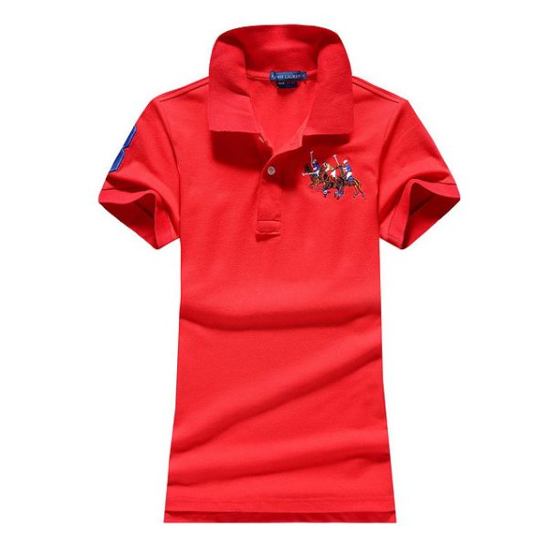 designer,replica,clothing,fake,1:1,lv,luxury,high quality 23/POLO women’s new lapel short-sleeved T-shirt