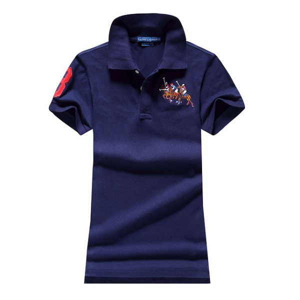 designer,replica,clothing,fake,1:1,lv,luxury,high quality 23/POLO women’s new lapel short-sleeved T-shirt