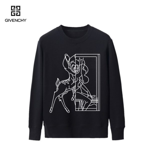designer,replica,clothing,fake,1:1,lv,luxury,high quality 23/Givenchy men’s new round neck long-sleeved T-shirt
