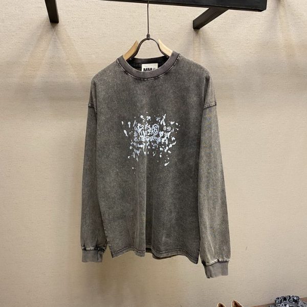 designer,replica,clothing,fake,1:1,lv,luxury,high quality 23/Maison Margiela men’s long-sleeved T-shirt