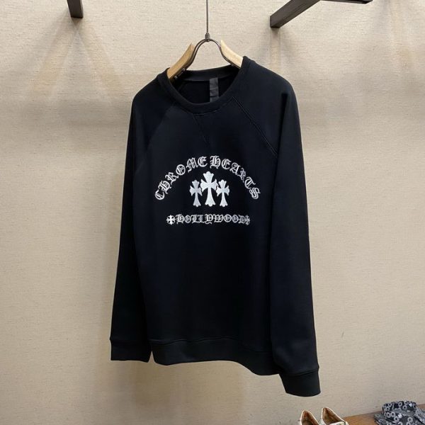 designer,replica,clothing,fake,1:1,lv,luxury,high quality 23/ChromeHearts men’s long-sleeved T-shirt