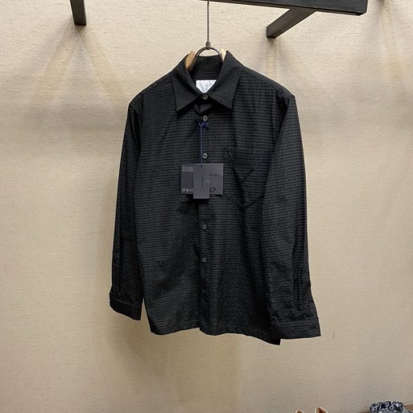 designer,replica,clothing,fake,1:1,lv,luxury,high quality 23/Prada men’s long-sleeved shirt