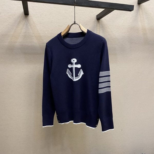 designer,replica,clothing,fake,1:1,lv,luxury,high quality 23/Thom Browne men’s long-sleeved sweater