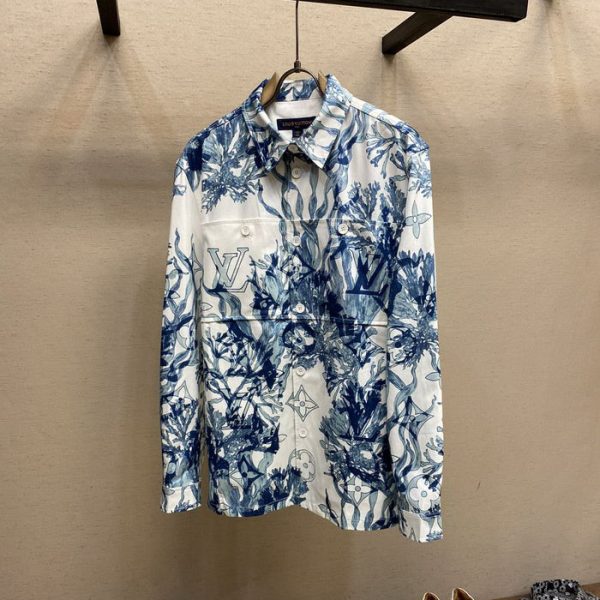 designer,replica,clothing,fake,1:1,lv,luxury,high quality 23/L* men’s long-sleeved shirt