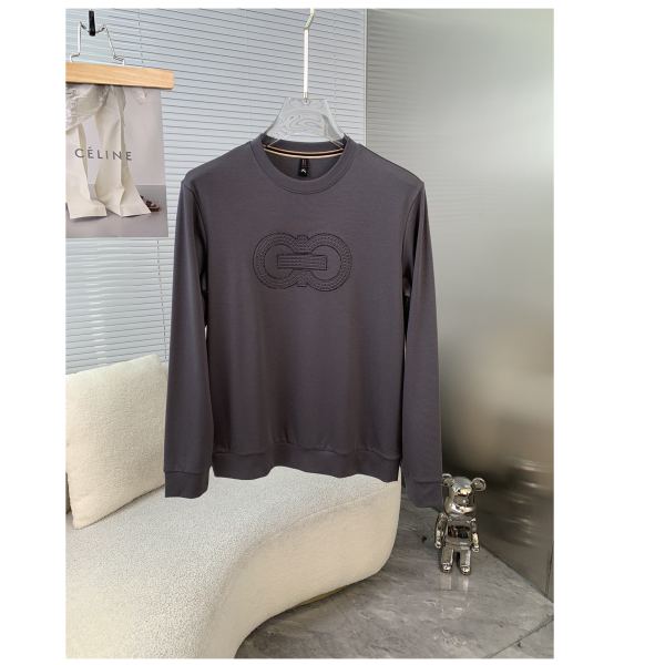 designer,replica,clothing,fake,1:1,lv,luxury,high quality 23/Ferragamo men’s new long-sleeved T-shirt
