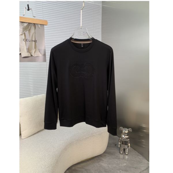 designer,replica,clothing,fake,1:1,lv,luxury,high quality 23/Ferragamo men’s new long-sleeved T-shirt