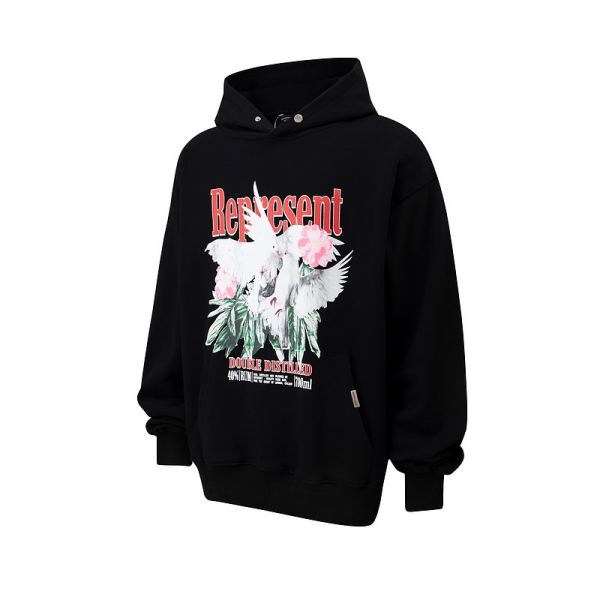 designer,replica,clothing,fake,1:1,lv,luxury,high quality 23/Represent new long-sleeved hooded sweatshirt for men and women
