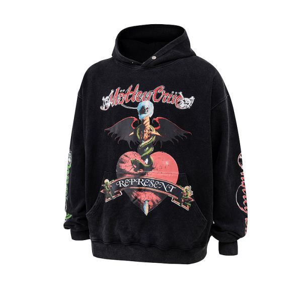 designer,replica,clothing,fake,1:1,lv,luxury,high quality 23/Represent new long-sleeved hooded sweatshirt for men and women