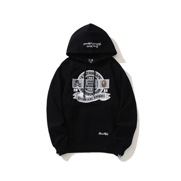 designer,replica,clothing,fake,1:1,lv,luxury,high quality 23/BAPE new long-sleeved hooded sweatshirt for men and women