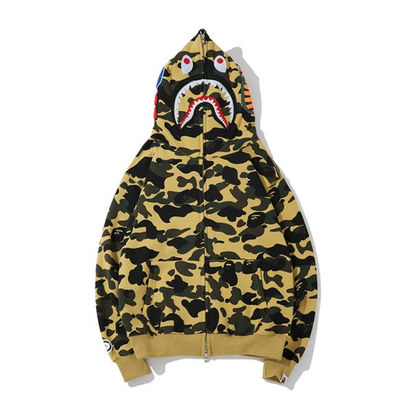 designer,replica,clothing,fake,1:1,lv,luxury,high quality 23/BAPE men’s new long-sleeved jacket