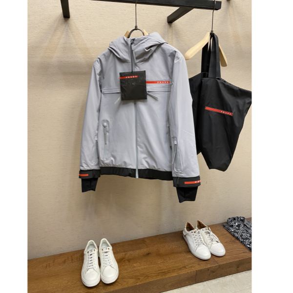 designer,replica,clothing,fake,1:1,lv,luxury,high quality 23/Prada Men’s Fashion Casual Down Jacket