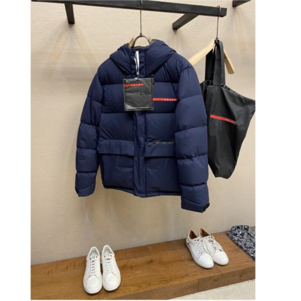 designer,replica,clothing,fake,1:1,lv,luxury,high quality 23/Prada Men’s Fashion Casual Down Jacket