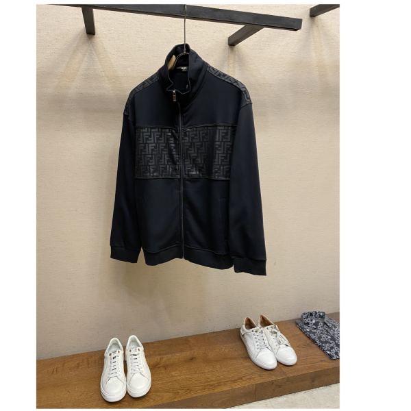 designer,replica,clothing,fake,1:1,lv,luxury,high quality 23/Fendi men’s fashionable casual jacket