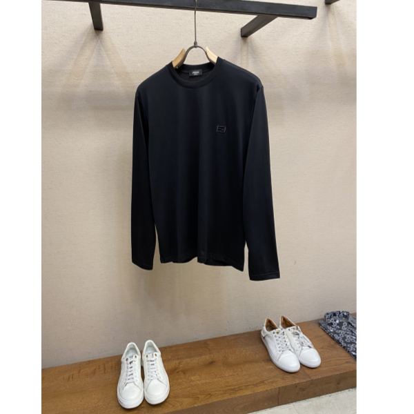 designer,replica,clothing,fake,1:1,lv,luxury,high quality 23/Fendi Men’s Fashionable Off Long Sleeve T-Shirt