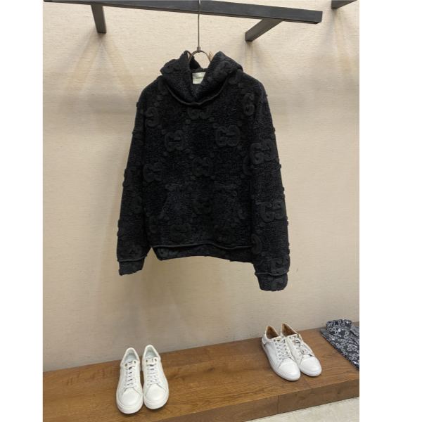 designer,replica,clothing,fake,1:1,lv,luxury,high quality 23/Gucci men’s fashionable off-shoulder hooded sweatshirt