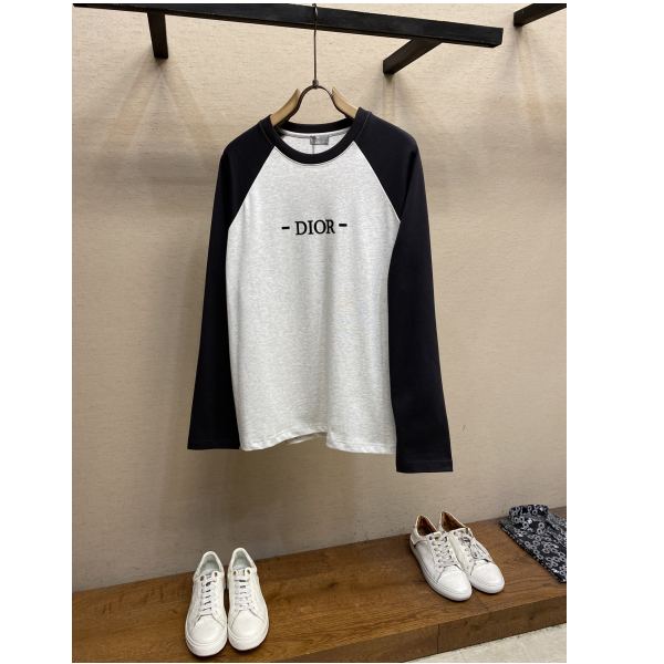 designer,replica,clothing,fake,1:1,lv,luxury,high quality 23/Dior Men’s Fashionable Off Long Sleeve T-Shirt