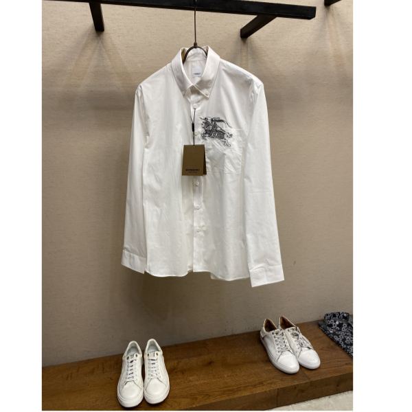 designer,replica,clothing,fake,1:1,lv,luxury,high quality 23/Burberry Men’s Fashionable Off Long Sleeve Shirt