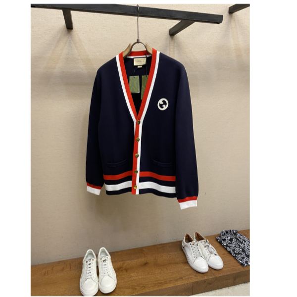 designer,replica,clothing,fake,1:1,lv,luxury,high quality 23/Gucci men’s fashionable off-shoulder sweater jacket