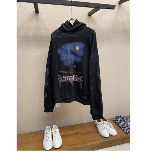 designer,replica,clothing,fake,1:1,lv,luxury,high quality 23/Balenciaga Men’s Fashionable Off Long Sleeve Hooded Sweatshirt