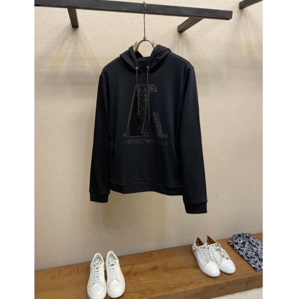 designer,replica,clothing,fake,1:1,lv,luxury,high quality 23/Armani men’s long-sleeved hooded sweatshirt