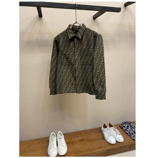 designer,replica,clothing,fake,1:1,lv,luxury,high quality 23/Fendi men’s long-sleeved jacket