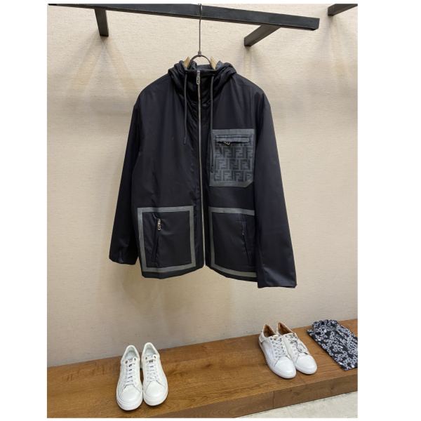 designer,replica,clothing,fake,1:1,lv,luxury,high quality 23/Fendi men’s long-sleeved jacket