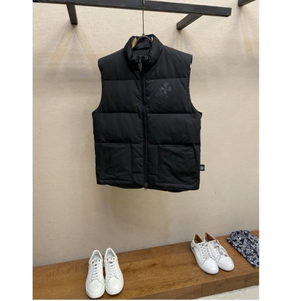 designer,replica,clothing,fake,1:1,lv,luxury,high quality 23/Chrome Hearts Men’s Down Vest