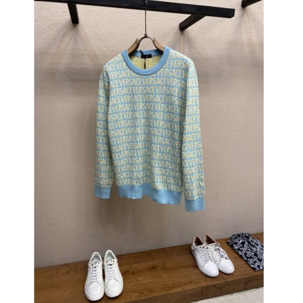 designer,replica,clothing,fake,1:1,lv,luxury,high quality 23/VERSACE men’s long-sleeved sweater