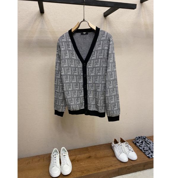 designer,replica,clothing,fake,1:1,lv,luxury,high quality 23/Fendi men’s long-sleeved sweater jacket