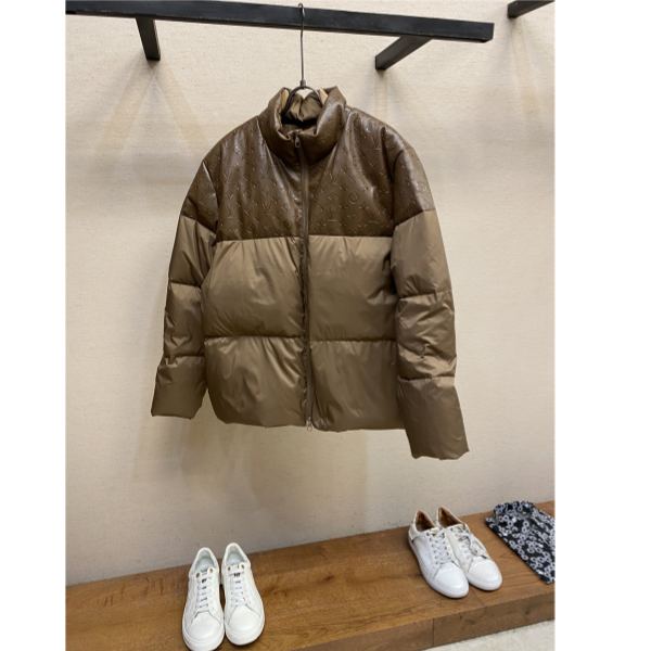designer,replica,clothing,fake,1:1,lv,luxury,high quality 23/L* men’s long-sleeved down jacket